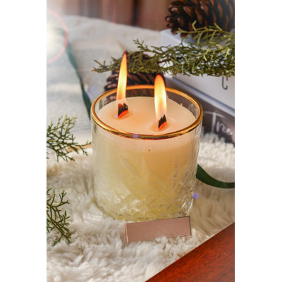 Luxury Vanilla Scented Candle, 100% Glass Jar, 13.4 oz | 100% Soy Wax, Burn Time: 22-24 Hours | Elegant Cream Color, Perfect for Home Décor & Relaxation | Ideal Gift for Any Occasion