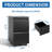 2-drawer Mobile File Cabinet With Lock, Rolling File Cart For Legal/letter/a4 Files, Fully Assembled With Casters-1371497907