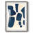 Blue Pieces I -Framed Print