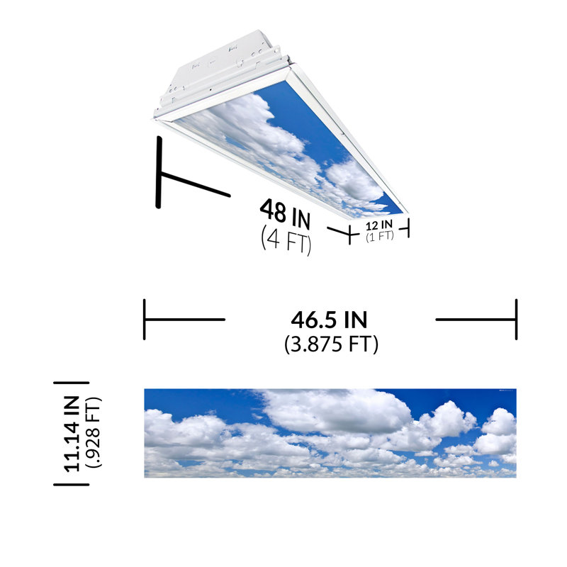 Couvre-lumière décoratif flexible clouds
