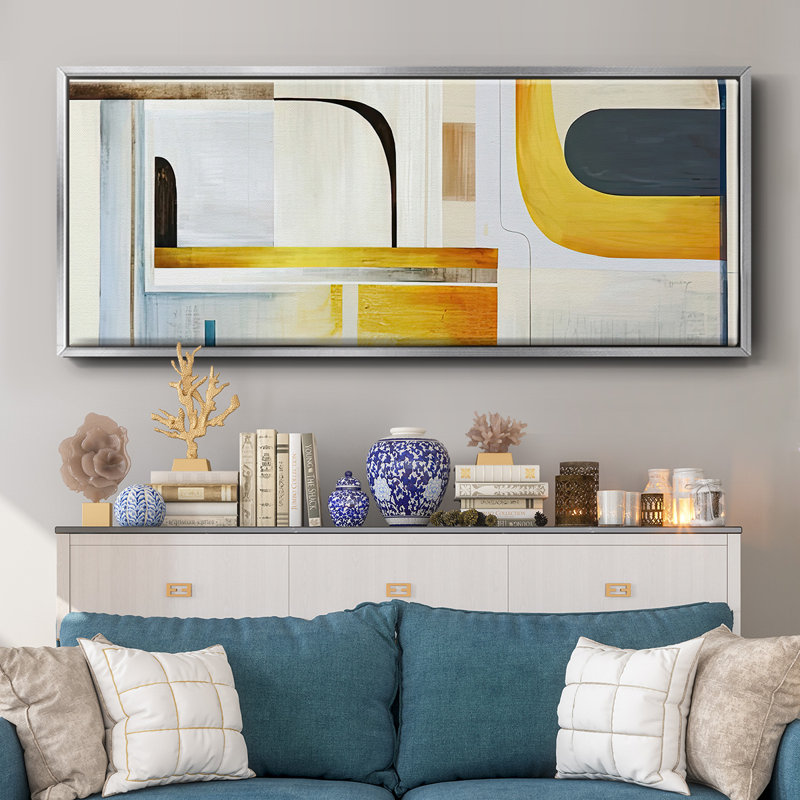 Turnabout - Framed Canvas, 24" H x 60" W