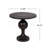 Aluminum Circular Dining Table, Bronze