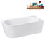 Baignoire autoportante 59 po avec plateau interne 59 po Streamline-101413081