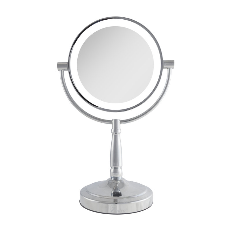 Mcelvain Metal Flat Mirror, Chrome