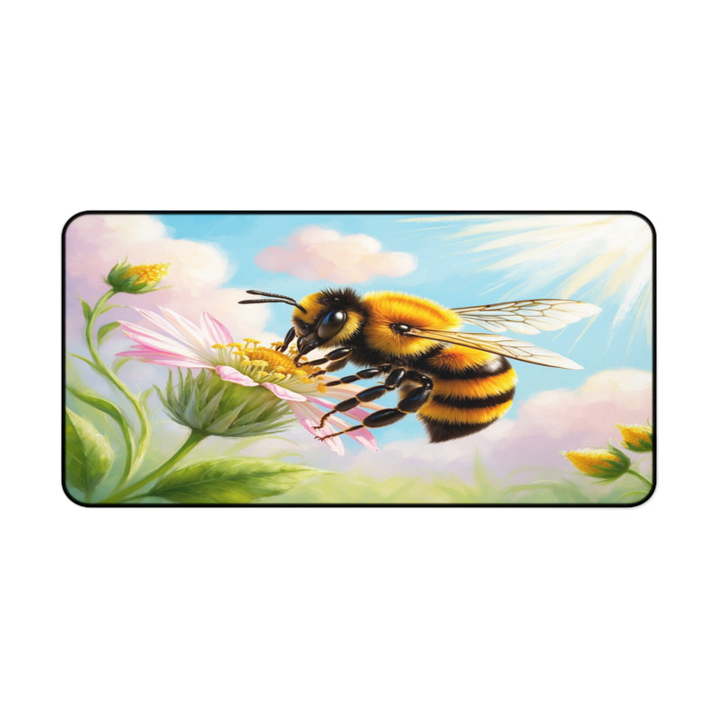 Polyester Desk Pad, 14.4x12.1