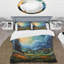 Ensemble de housse de couette en microfibre / polyester Vangogh The Swaying Cypress II Bedding-765540015