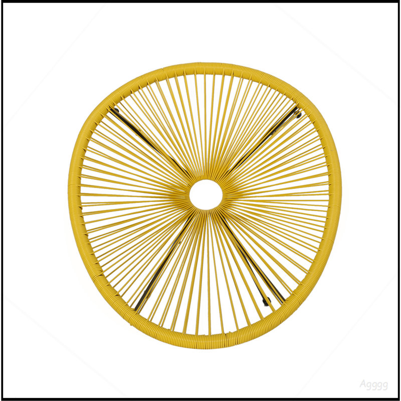 Chaise Anson (ensemble de 2) - Jaune