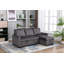 77 Inch Reversible Sectional Storage Sleeper Sofa Bed-121051680