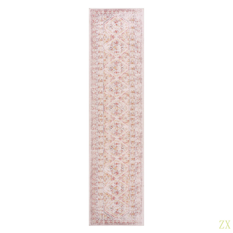 2'6''X10'  Runner, Washable Rug, Low-Pile, Non-Slip, Non-Shedding, Foldable, Kid & Pet Friendly - Area Rugs For Living Room, Bedroom, Kitchen, Dining Room Rug (2'6''X10')