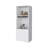 Pima Wall Cabinet In Melamine With One Door, White-905433620