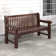 Solid Wood Eucalyptus Outdoor Bench
