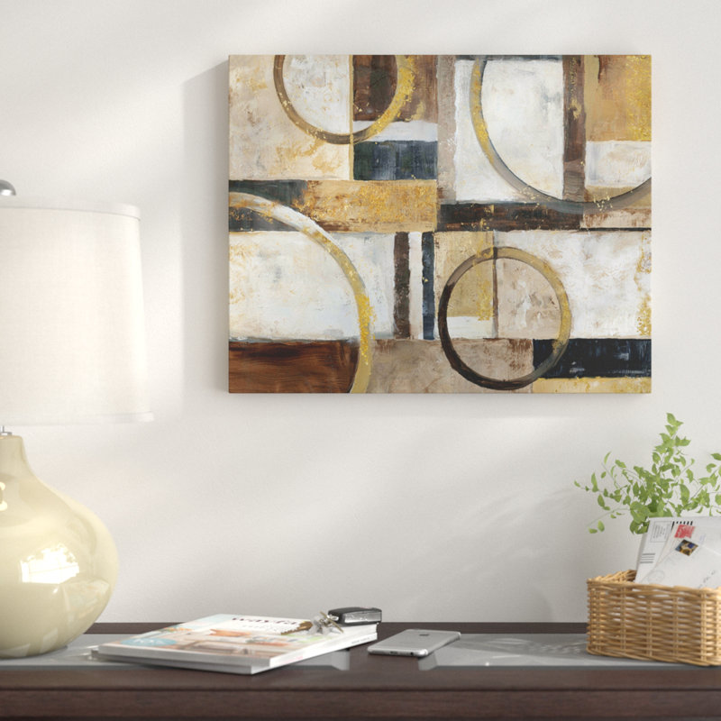 Interplay - reproduction sur toile, H 18 po x l 27 po x P 1,5 po