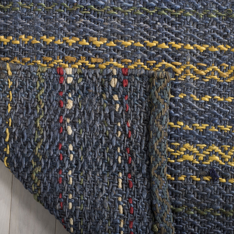 Tapis en jute tissé à la main Harkness, Rectangle 6 pi x 9 pi