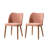 Kanalu Modern Dining Chair with Solid Wood Legs-1573101712