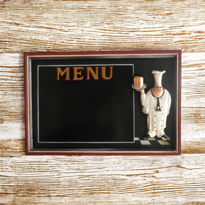 Chef Menu Blackboard