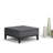 Dover 36"W Upholstered Vegan Leather Contemporary Square Coffee Table Storage Ottoman with Split Lift-Top-1251517780