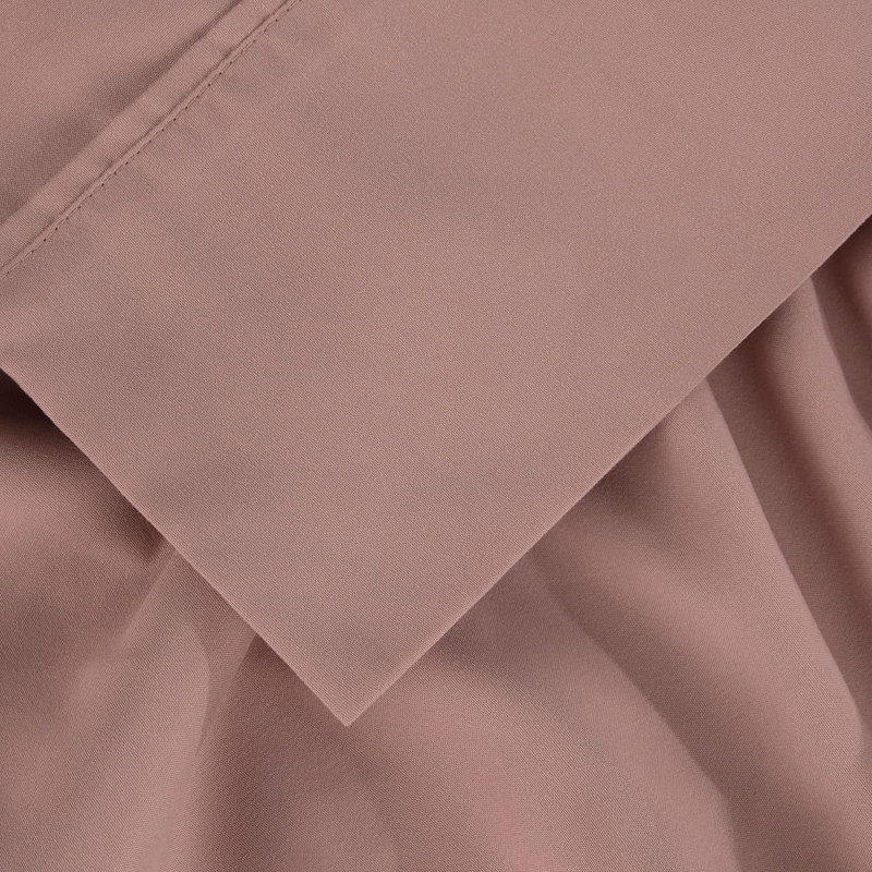 Light Grey Full Size Polyester Microfiber Bed Sheet Set