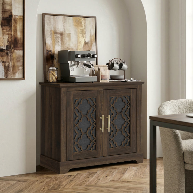 Anfield 2 Door Sideboard, Royal Walnut