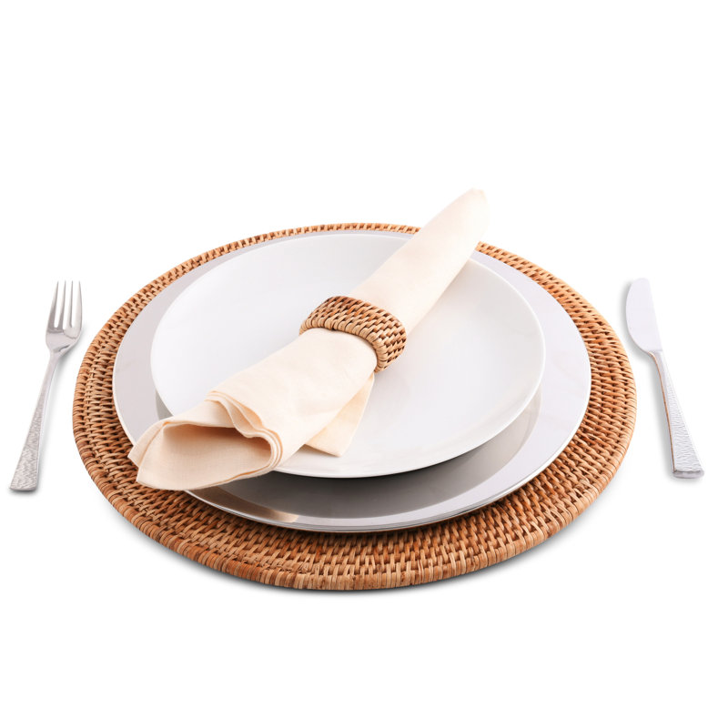 Rattan Round Placemats