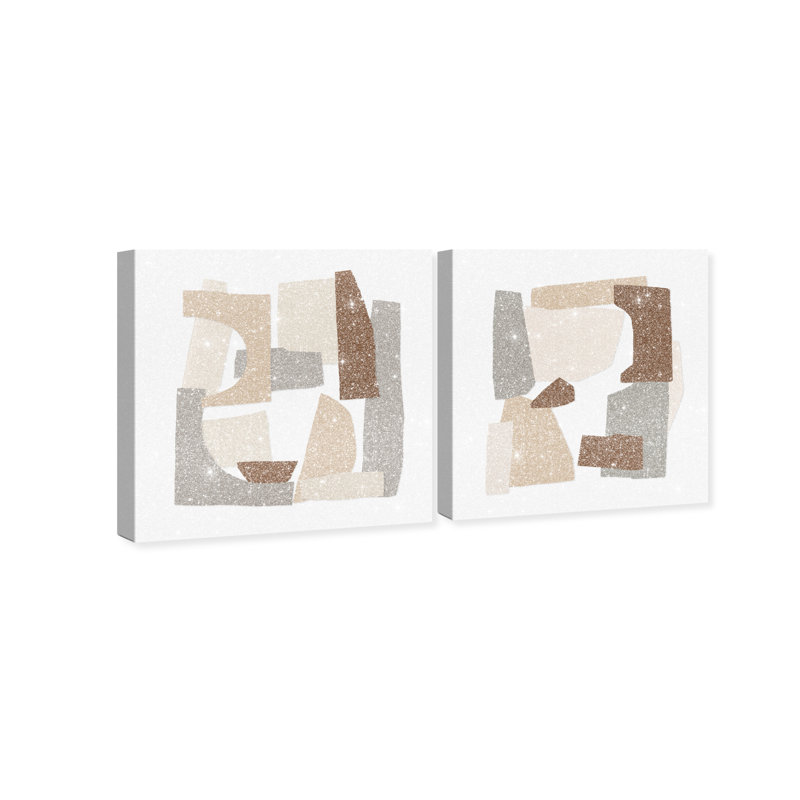 Broken Vase Set by Oliver Gal, Gallery Wrapped, 24"H x 24"W