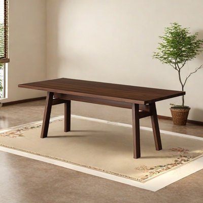 Walnut practical dining table