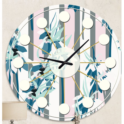 Horloge murale rétro Mid-Century