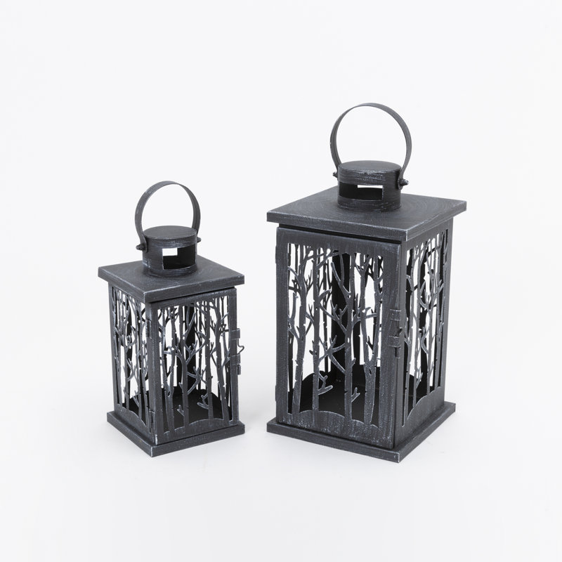 Timeless Metal Holiday Lanterns Lg is 11 in H Large UPC  6872937151