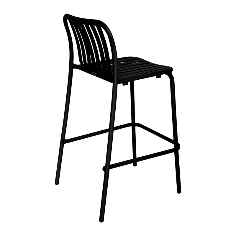 Tabouret de bar 29,25 po Key West, Noir