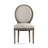20'' H Linen Upholstered Side Chair
