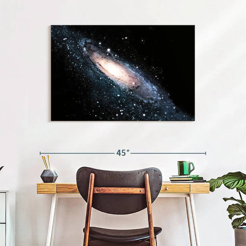 Oberle Beautiful Galaxy, 26" H x 39" W