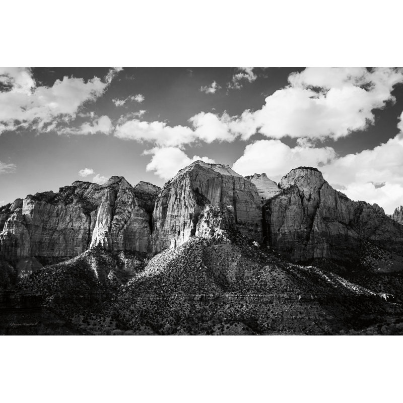 Zion Canyon I by Laura Marshall - No Frame Print on Canvas, 30cm H x 46cm W x 3.8cm D