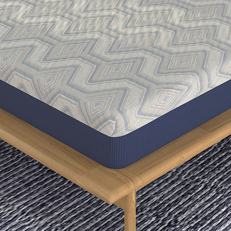 Matelas hybride en mousse viscoélastique isotonique Symbole, Très grand californien
