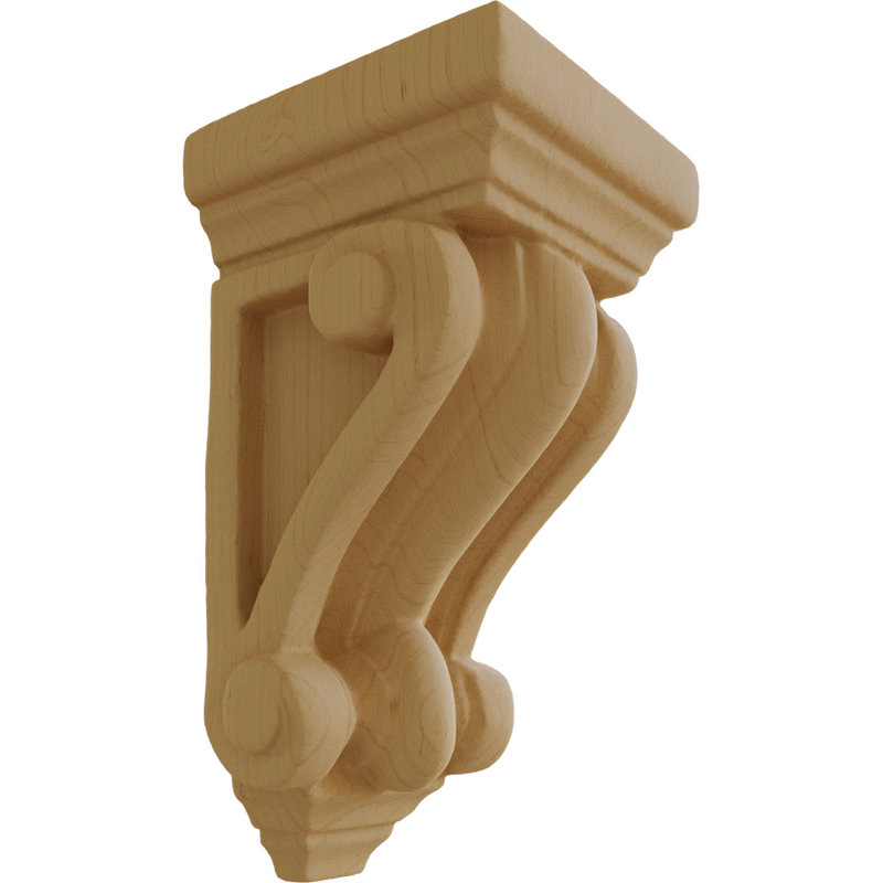 Corbeau Devon, H 4,25 po x l 2,25 po x P 2,25 po, Aulne