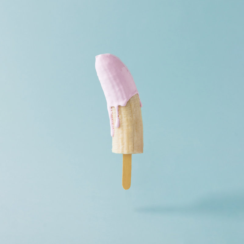 Banana by Ivan101 - Wrapped Canvas Print, 122cm H x 122cm W x 3.8cm D