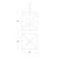 Baldwin 4 - Light Square Chandelier-1924681662