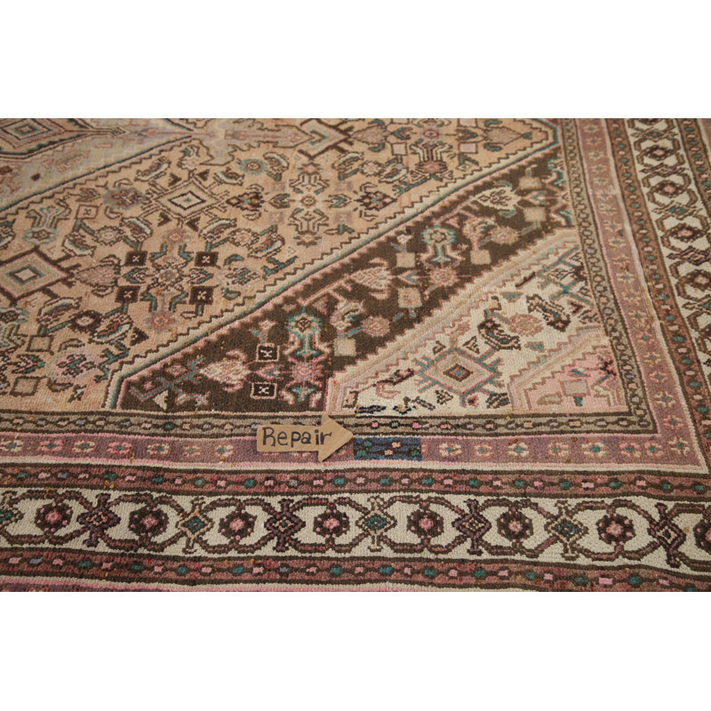 Tapis à motif géométrique traditionnel 8 x 11