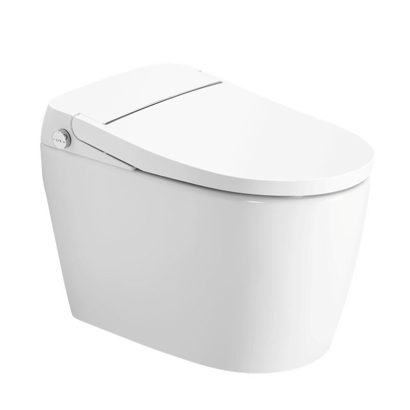 MEDUNJESS 1.28 Gallons GPF Upgraded Smart Toilet With Auto Lid, Heated Seat, Night Light, Auto Flushing