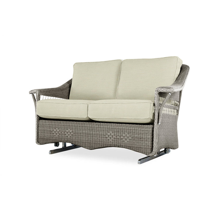 Nantucket Outdoor 2 - Seat Loveseat, Stratosphere Cloud, Pewter