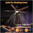 5 blade solid wood 52 inch ceiling fan light