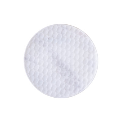 Medium White Marble Round Platter