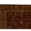 High-Quality Hand-Knotted Wine And Green Area Rug