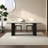 Simple home rectangular dining table-111039695