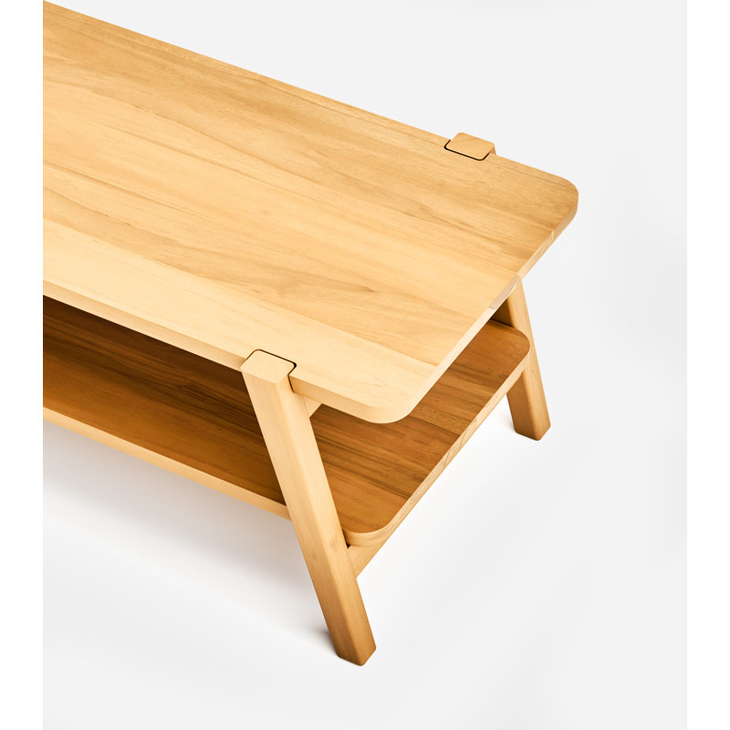 Apanas Solid Wood Coffee Table