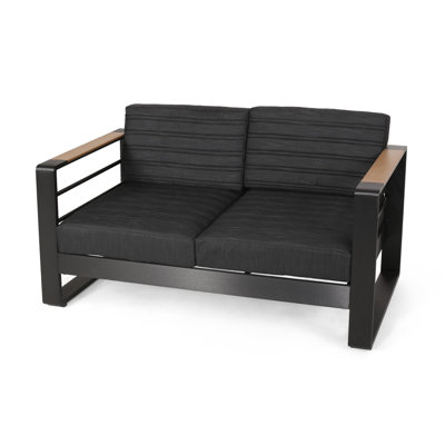 Outdoor Metal Frame Loveseat