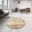 Tapis floral beige / brun-679226722