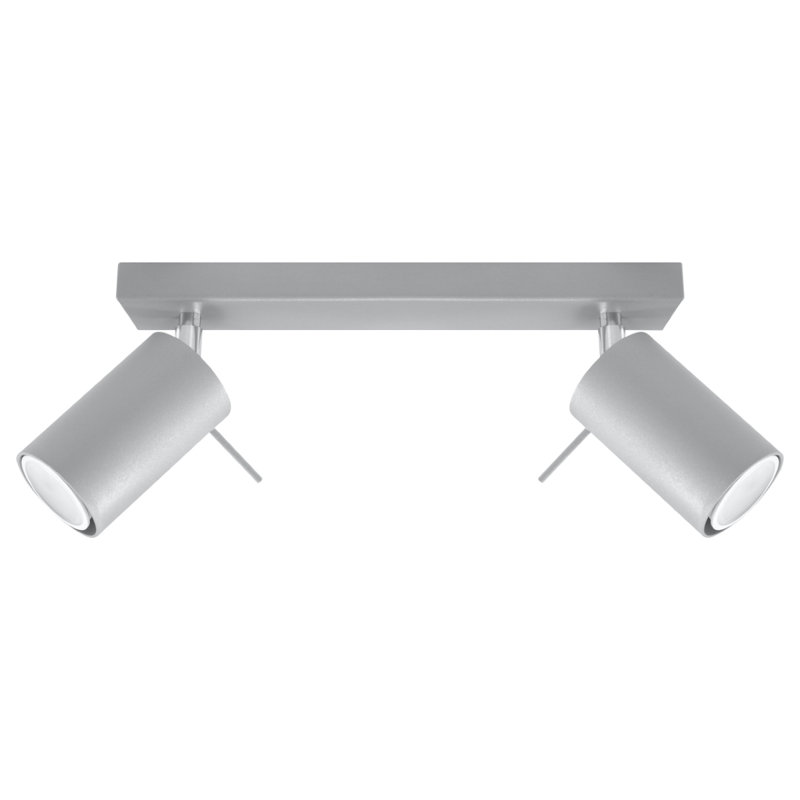 Heimskringla Spotlight, 15cm H x 30cm W x 8cm D, Grey
