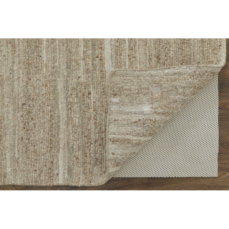 Navaro Wool Striped Area Rug, Rectangle 9'6" x 13'6"