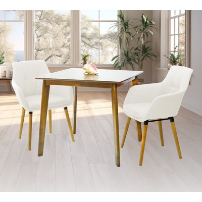 Carvalho Cavender Square 31.5'' L x 31.5'' W Dining Set