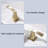 Widespread 2-handle Bathroom Faucet-64012747