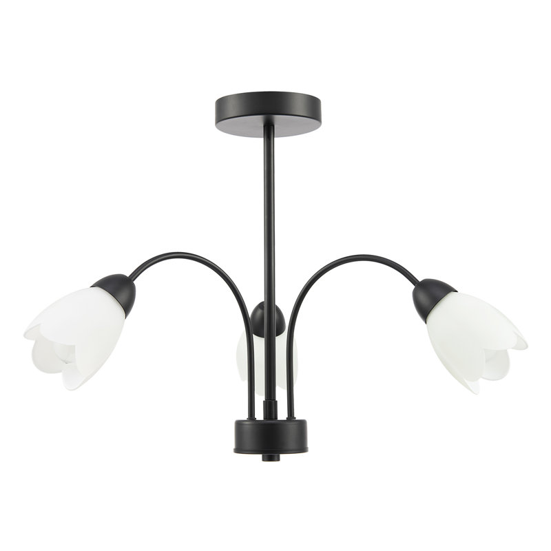Flush Mount, Black